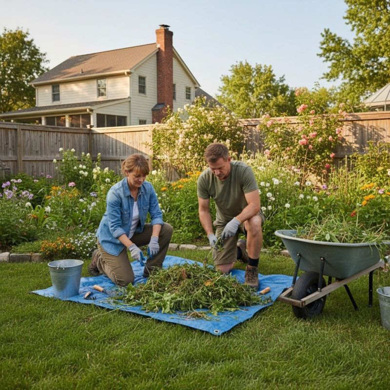 Weeds Pulling Service