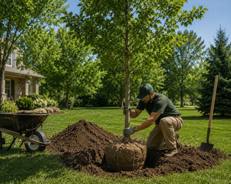Oak Tree Planting in Honolulu, HI